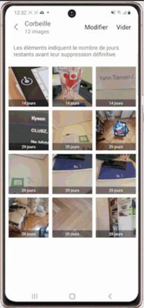 click on restore icon