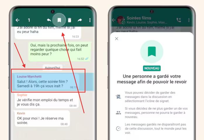 enable whatsapp temporary messages