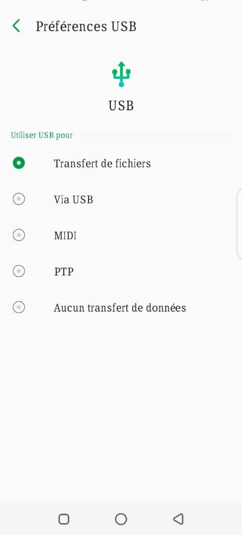 connecter android au pc