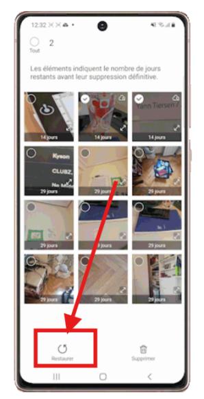 where is trash on android