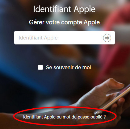 cet iphone est lié à un identifiant apple hack