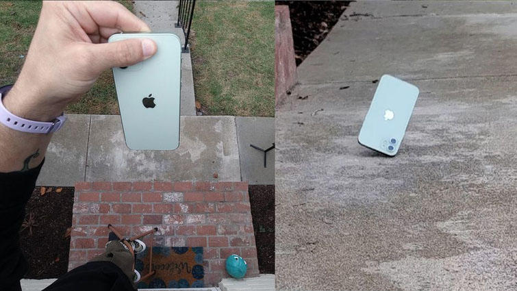 écran en céramique de l'iphone 12