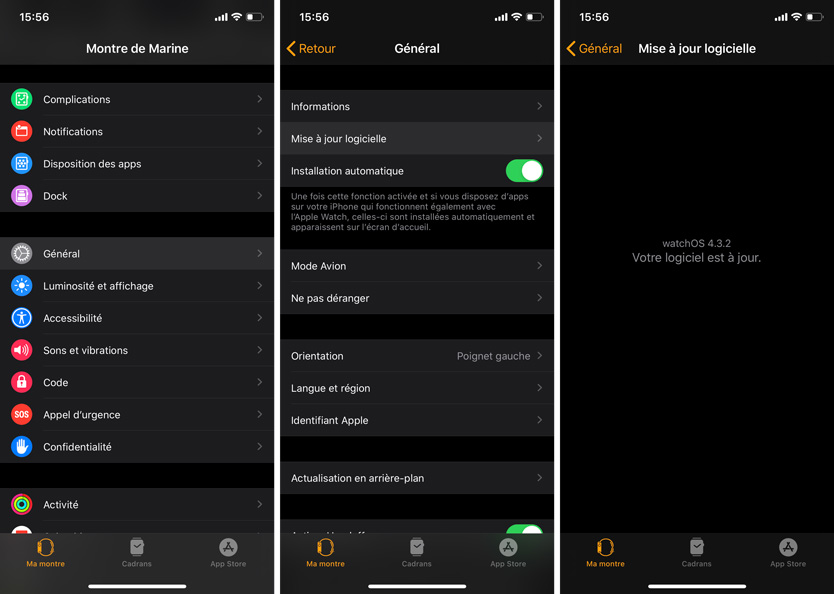 Tuto pour r gler probl me jumelage Apple Watch mise jour