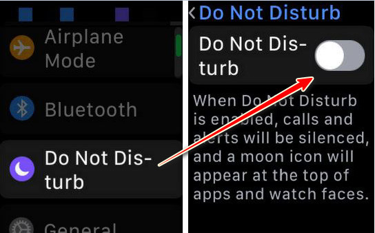 mon apple watch ne vibre plus