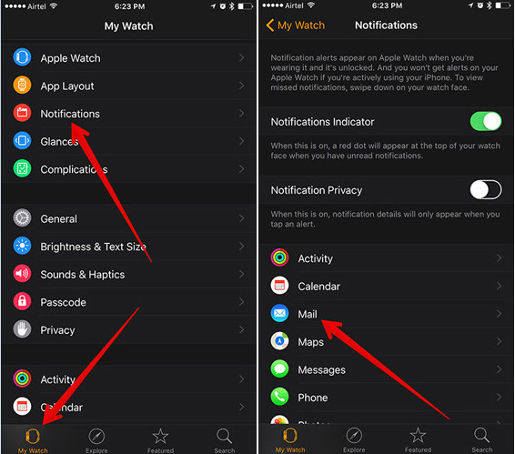 whatsapp notification apple watch 4