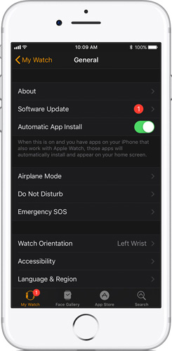 mac incapable de communiquer avec apple watch