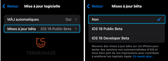 enlever ios 26