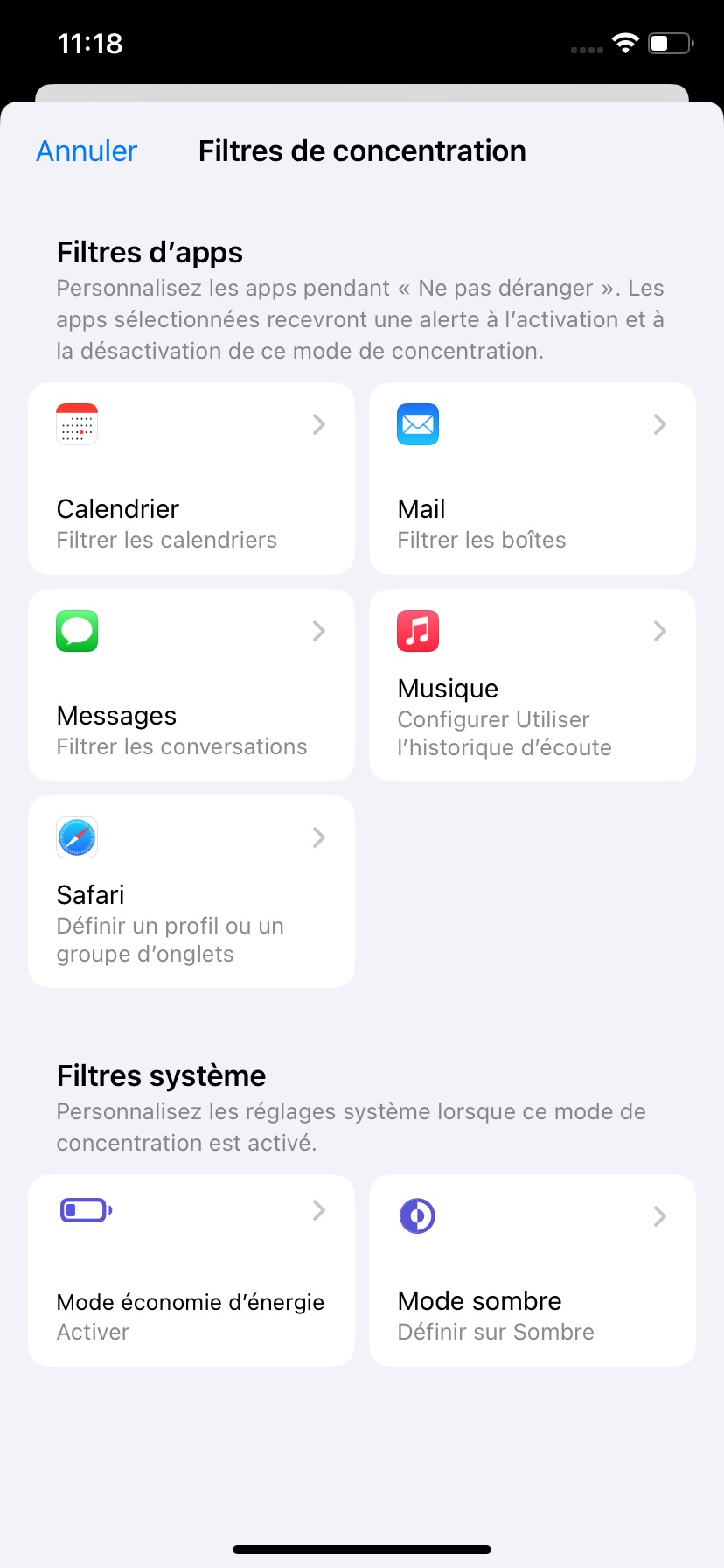 Comment désactiver mon iphone de la fonction ne pas déranger avec le réglage
