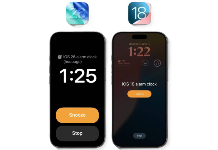 ios 26 alarm lock