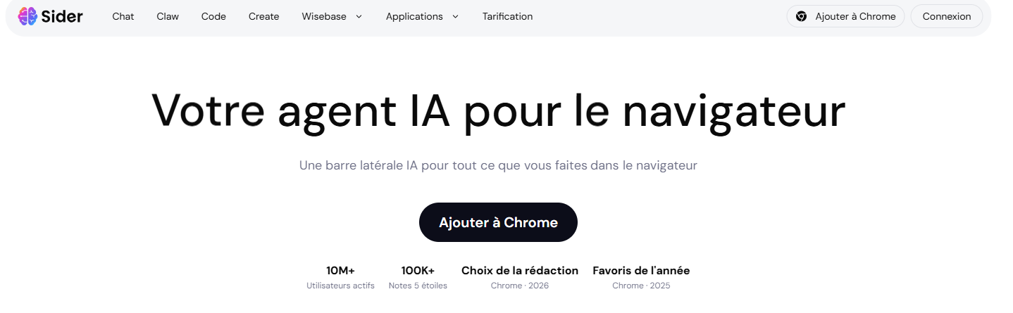 agent IA Sider pour discuter avec des PDF