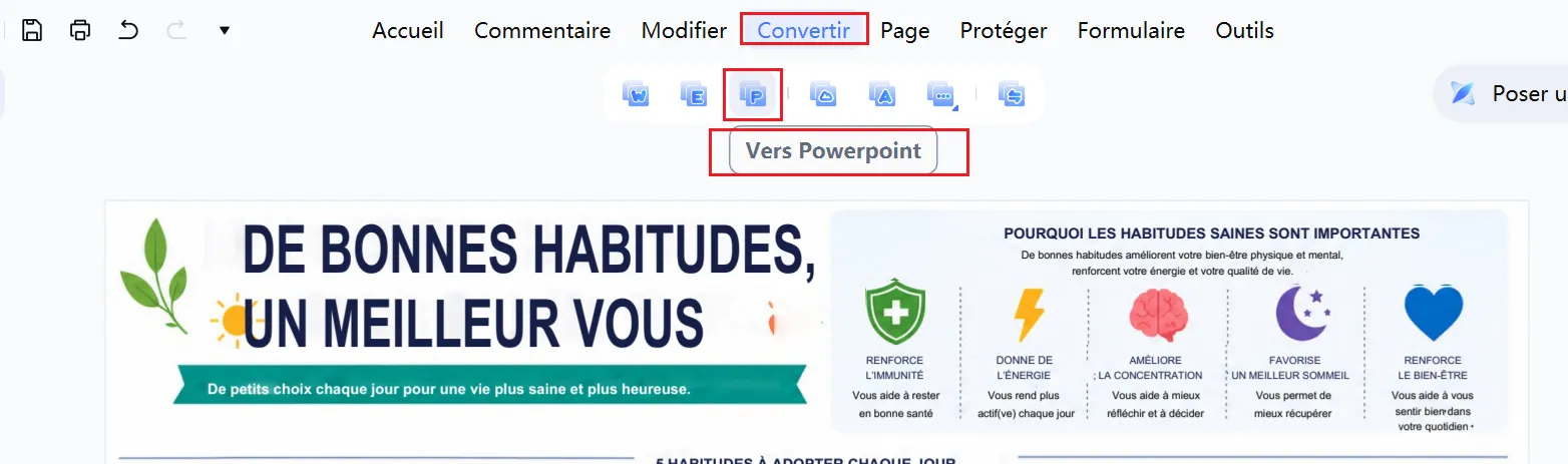 convertir une image ChatGPT avec Tenorshare PDNob