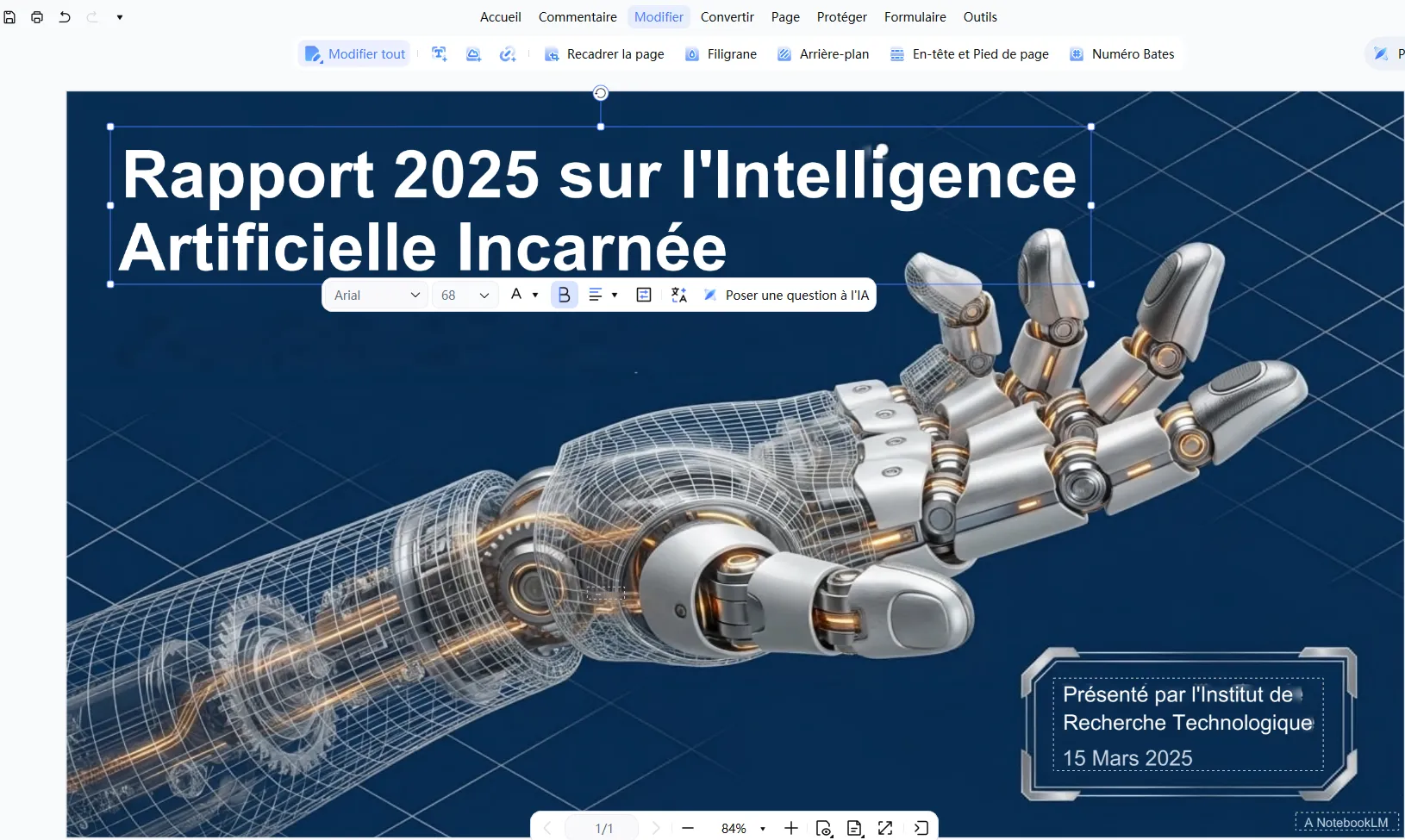 edit notebooklm slide decks pdf in pdnob
