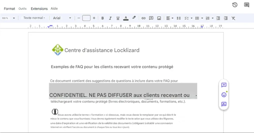 google drive remove notebooklm watermark