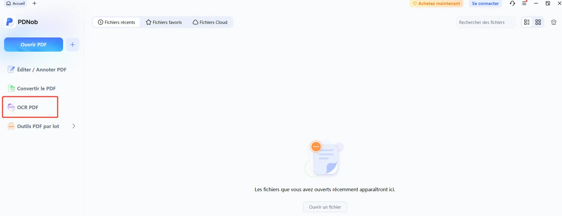 ocr pdf in pdnob
