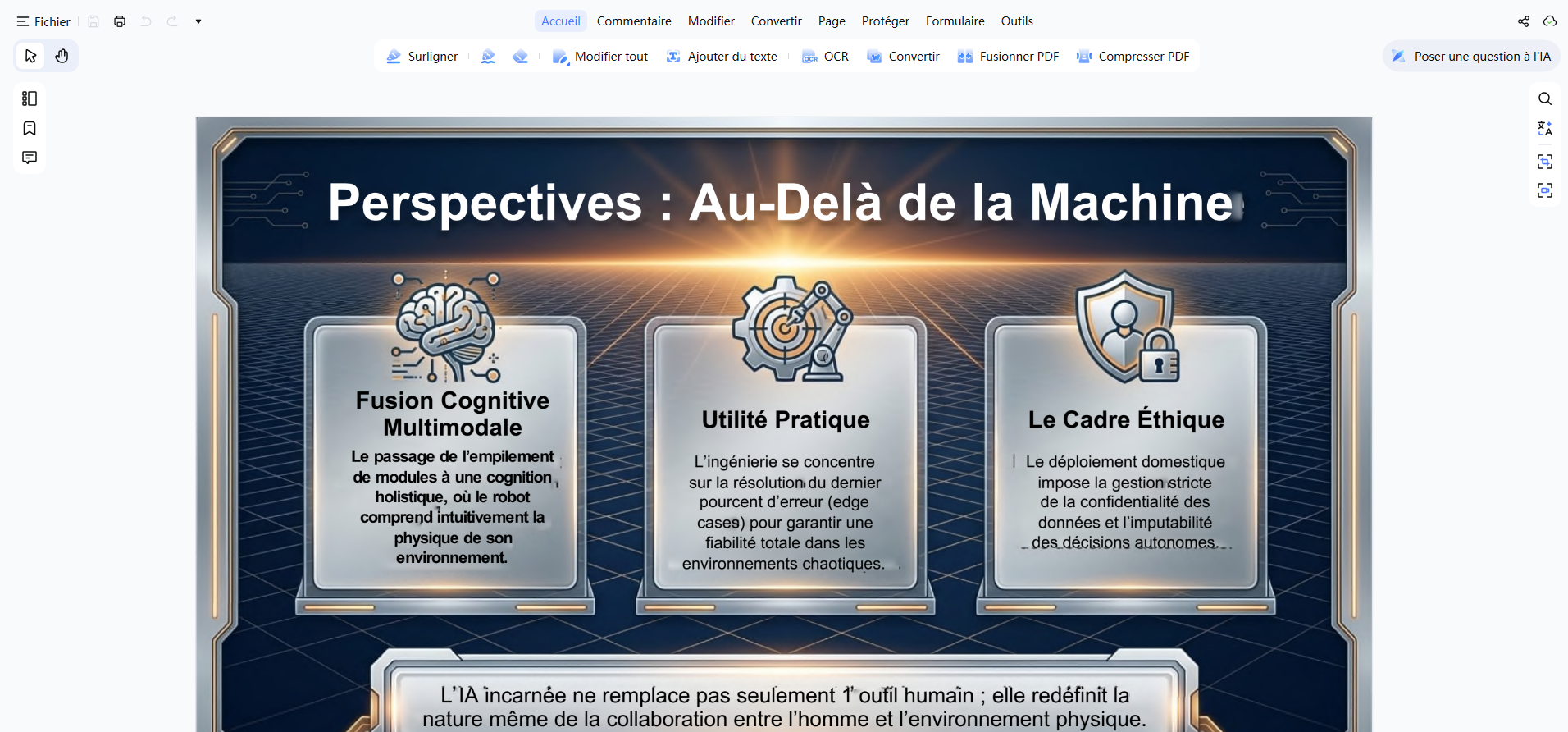 Ouvrir un PDF multipages dans Tenorshare PDNob