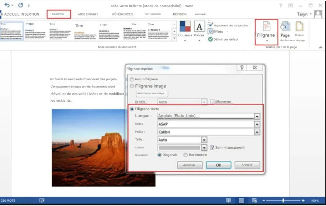 use ms word to remove notebooklm watermark