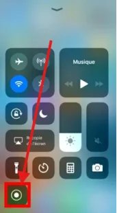 stop the screen recording