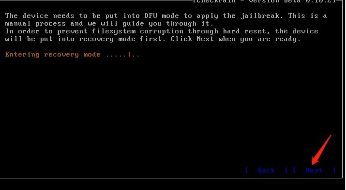Entrer en mode DFU via Checkn1x