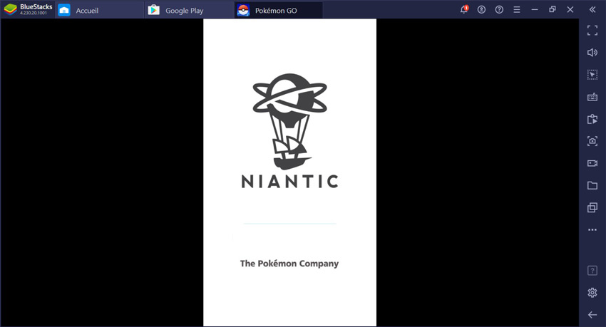 ouvrire pokémon go sur pc