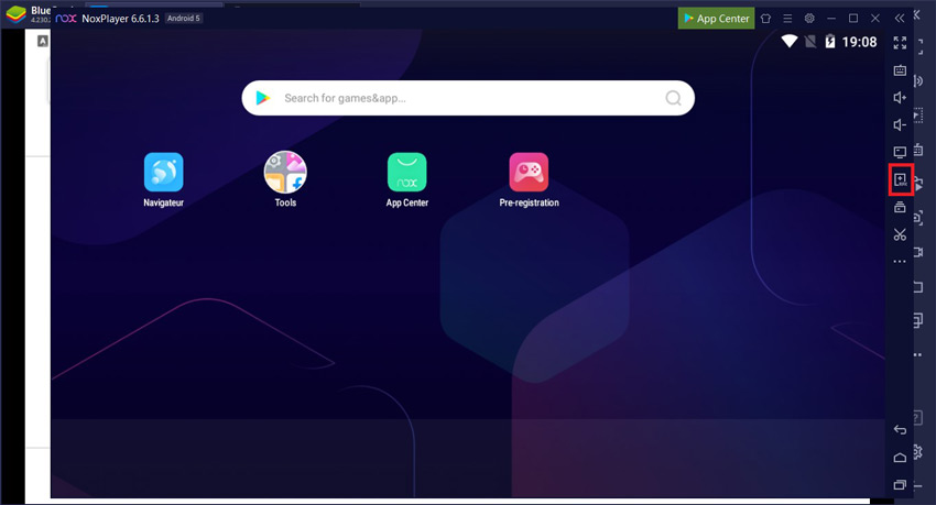 installer pokémon go avec Nox App Player sur pc