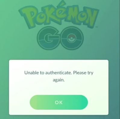 erreur pokémon go