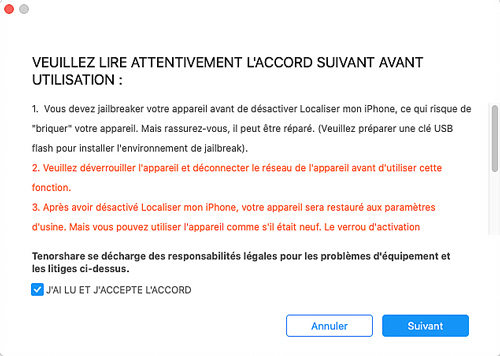 désactiver trouver mon iphone sans mot de passe - guide 4MeKey