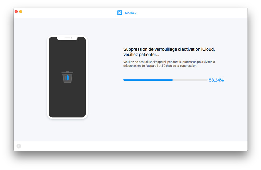 supprimer verouillage icloud - 4MeKey guide