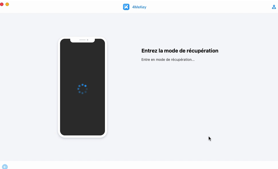 enter recovery mode on 4mekey