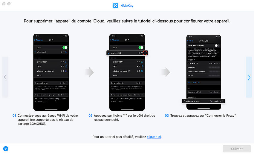 supprimer compte apple sans mot de passe - 4MeKey