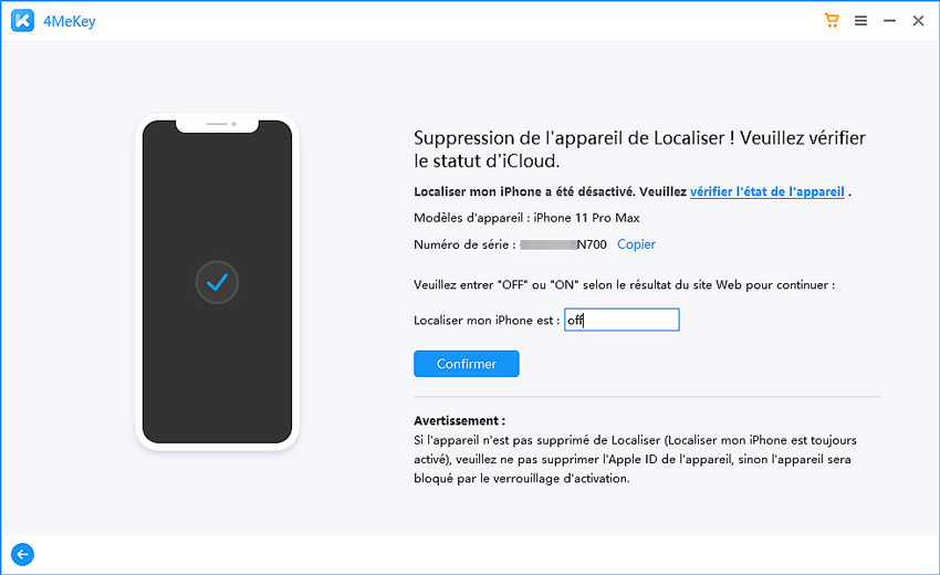 comment désactiver icloud sur iphone sans mot de passe