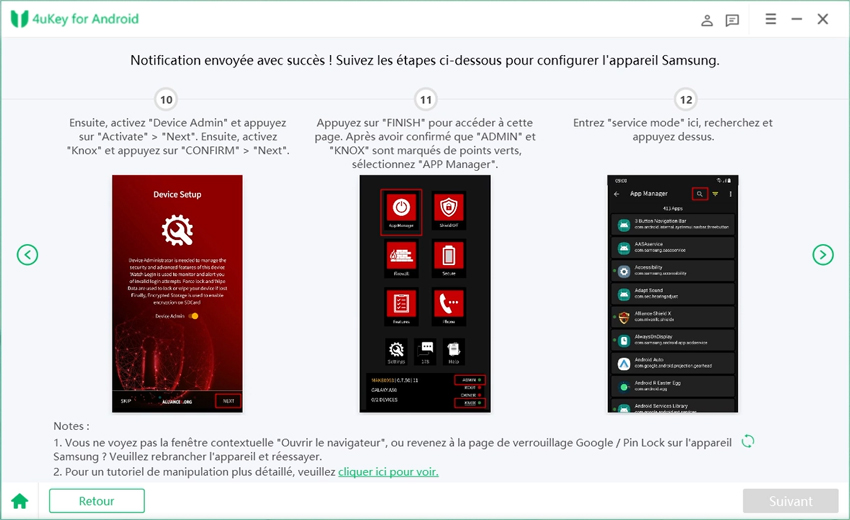 supprimer compte google sous android 11/12 - 4ukey android