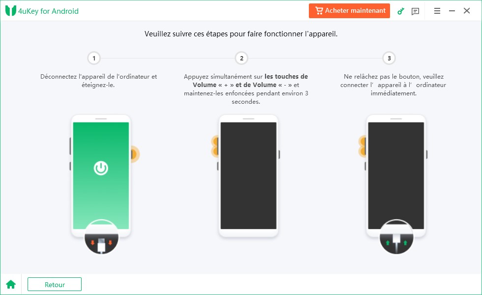 configuration du contournement du FRP sur Vivo 1