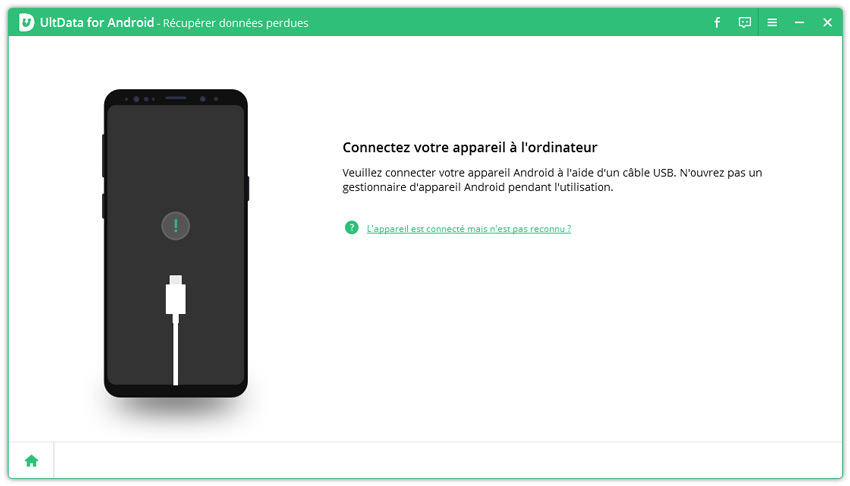 guide recuperer donnees android