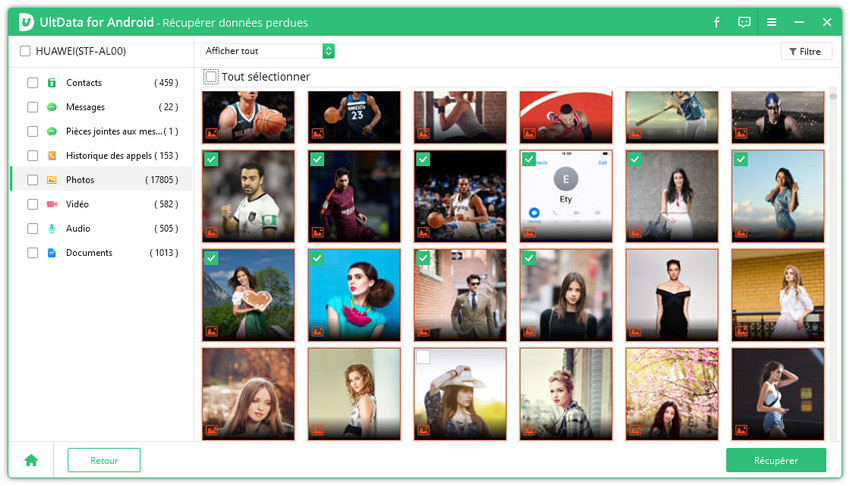 recuperation des photos