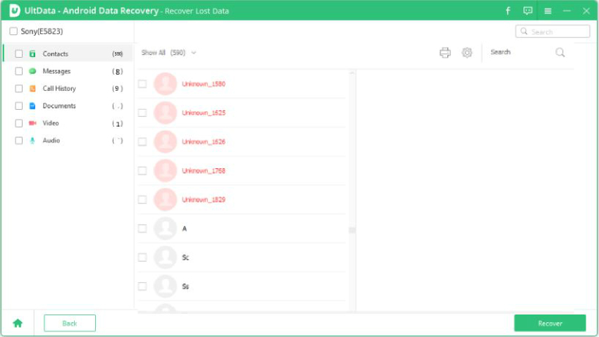 recuperer contacts android ecran casse