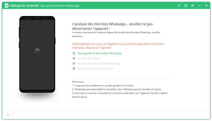 sauvegarde whatsapp