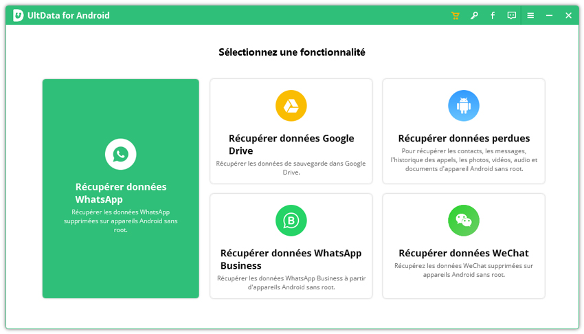 guide recuperation whatsapp android