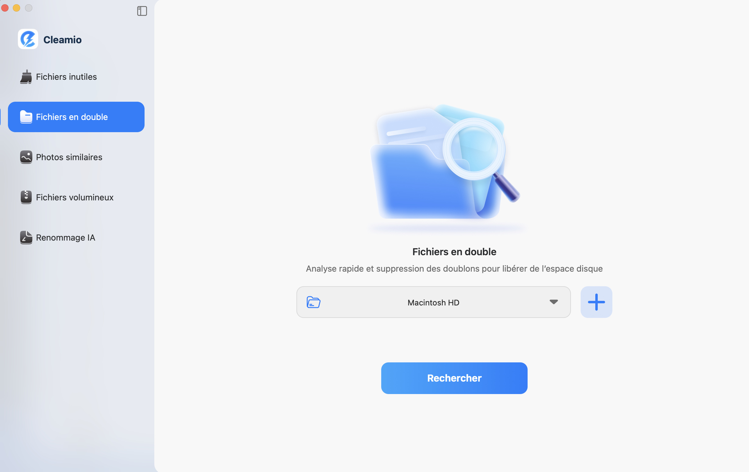 sélectionner les fichiers en double