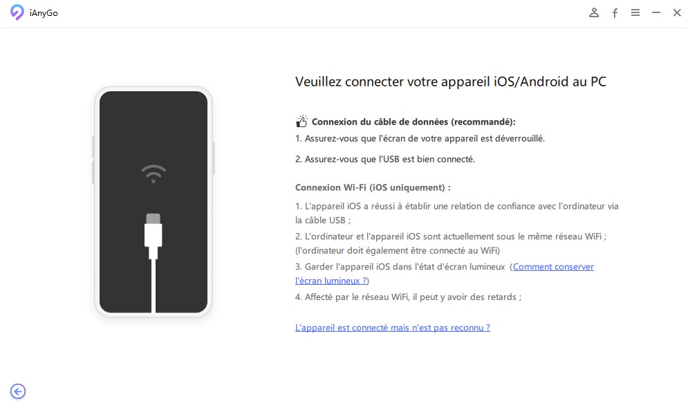 changer l'emplacement