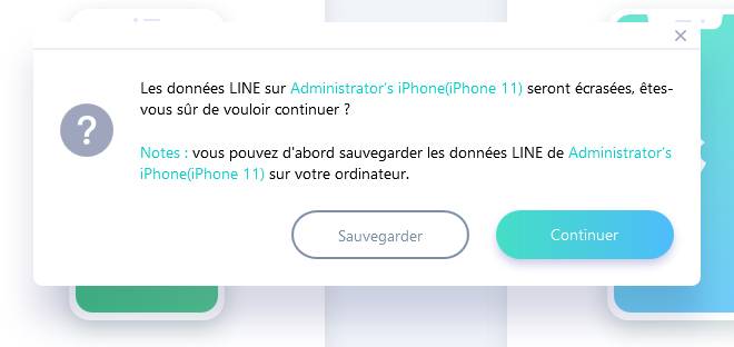 guide icarefone transfer - données ecrasées