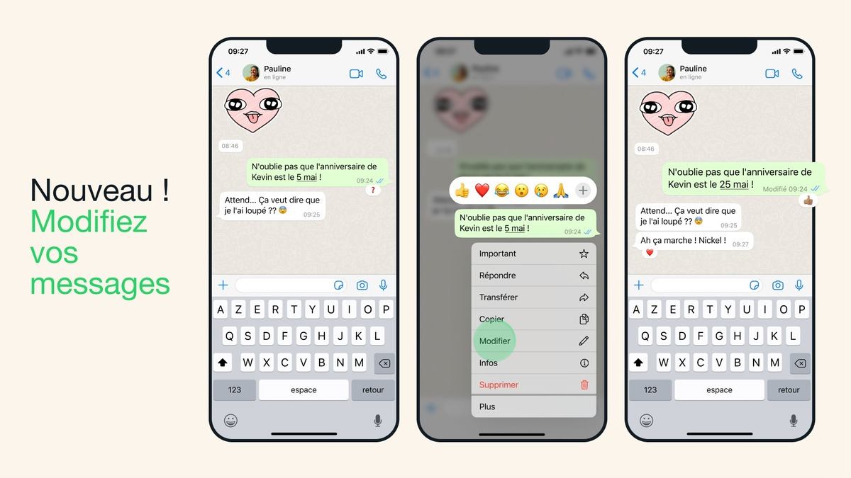 comment mettre message automatique sur whatsapp