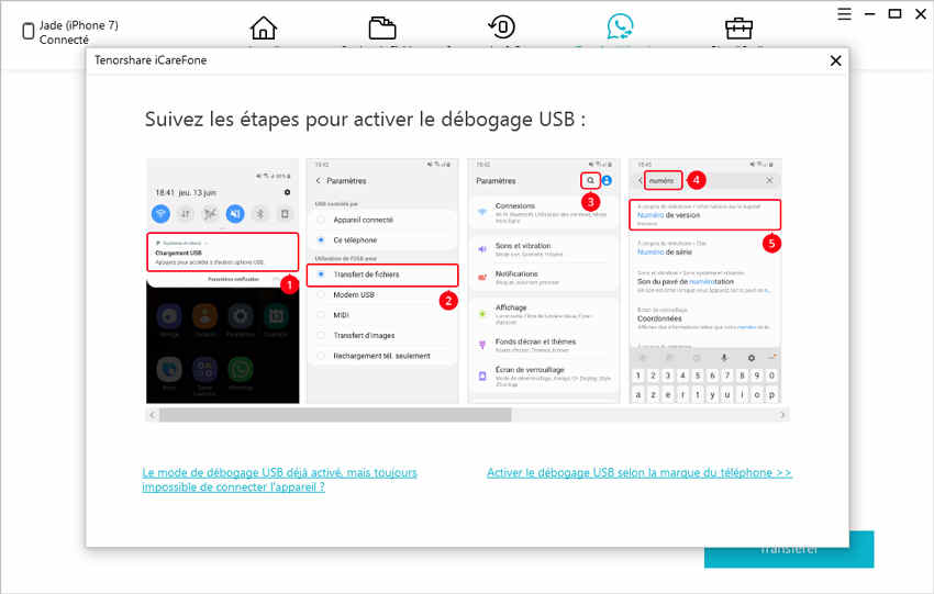 debug android