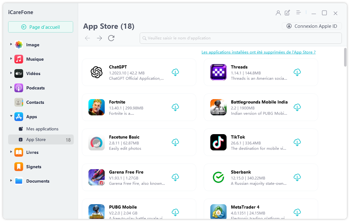 télécharger des applications sans passer par l'App Store d'iOS