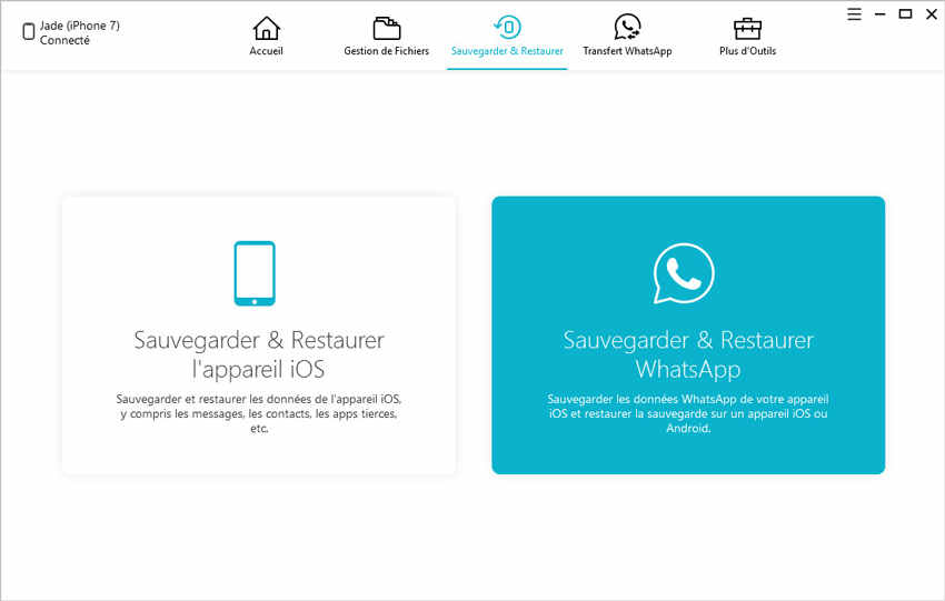 guide sauvegarder restaurer whatsapp
