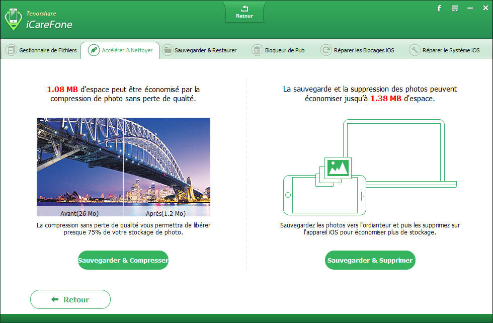 compresser les photos