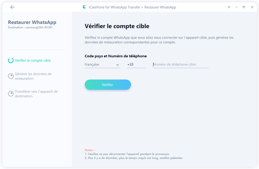 vérification de compte whatsapp - guide