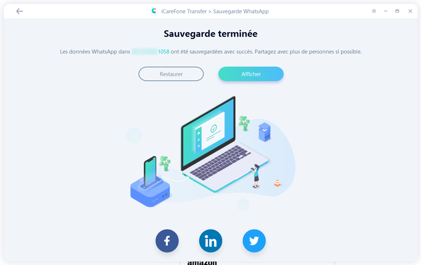 guide icarefone transfer - telecharger sauvegarde whatsapp google drive