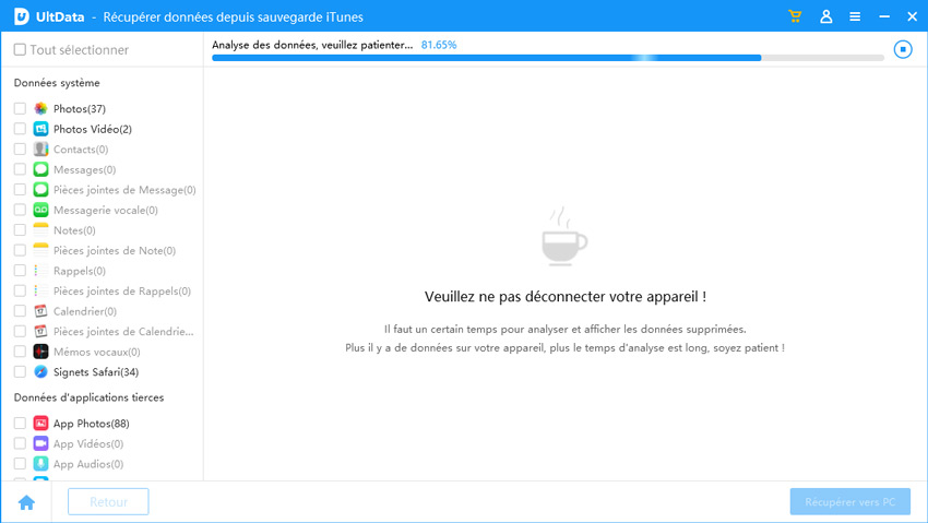analyser donnees itunes avec ultdata ios