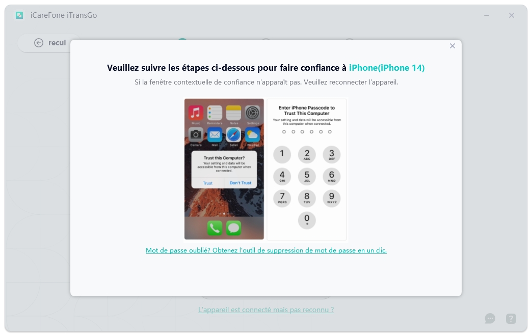Transfert Android vers iPhone