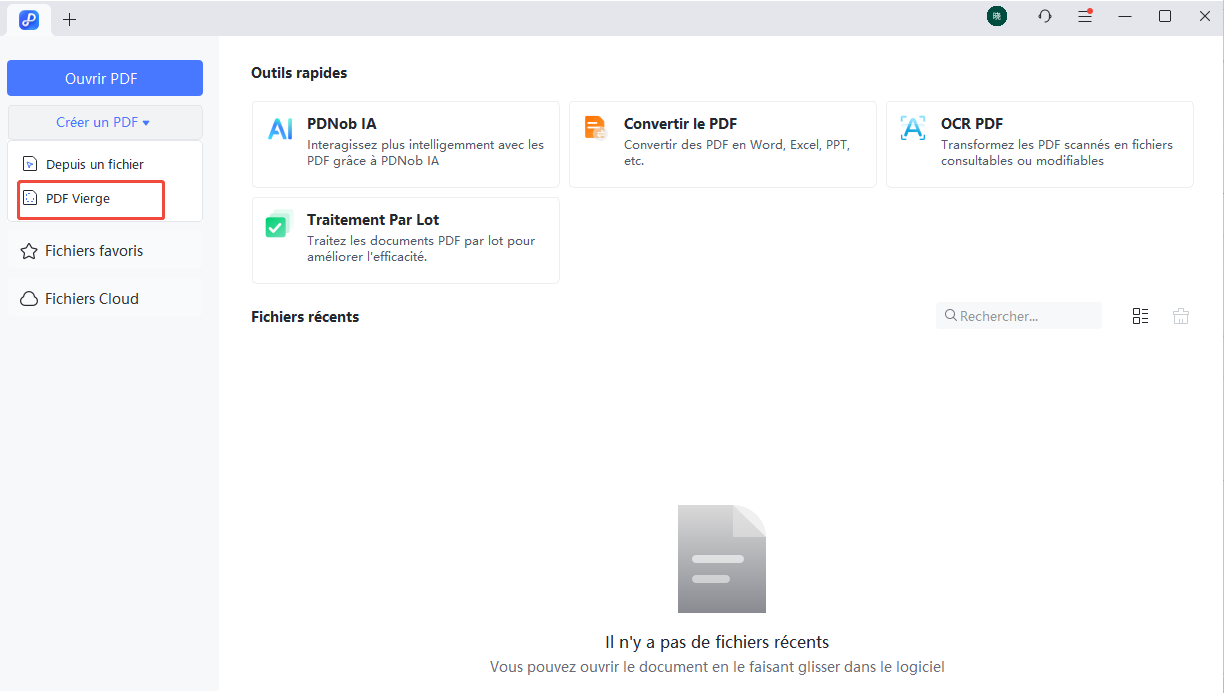 create pdf from blank pdf